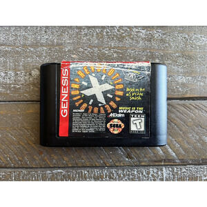 Revolution X Sega Genesis Game (1995) - Shooter - Acceptable Condition